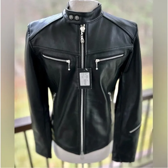 00s archive JACKROSE leather jacket